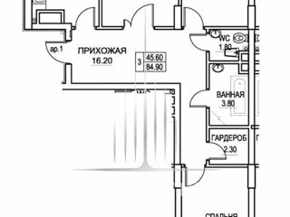 Apartament cu 3 camere, 85 m², Buiucani, Chișinău foto 3