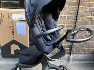 Cărucior Stokke Xplory ( Rich Black, Negru) 2 În 1