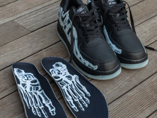 Nike Air Force 1 Low Skeleton Black foto 4