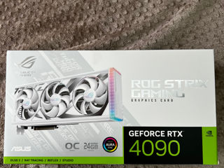 Asus ROG Strix GeForce RTX 4090 OC Edition Gaming Graphics Card White