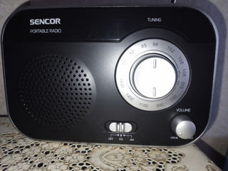 Am/fm Sencor Srd-210bs Portable Radio