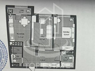 Apartament cu 2 camere, 60 m², Centru, Ialoveni foto 4