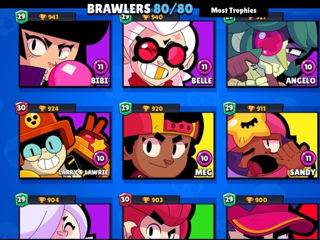 Salut Ridic conturi de brawl Stars (Boost) foto 6