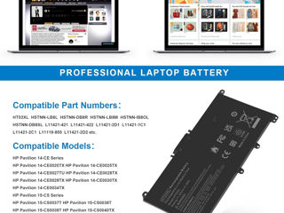 Сменный аккумулятор для ноутбука HP Pavilion foto 3