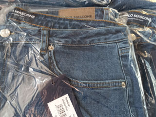 En-gros! Blugi bărbătești Carlo Mascone | 815 perechi | Regular Fit | Dark Blue & Blue foto 3