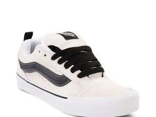 vans knu school вансы дутые бежевые кроссовки