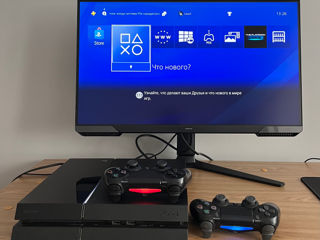 Sony PlayStation 4 500GB/8GB (Online Version) + 2 Gamepad Cadou foto 6