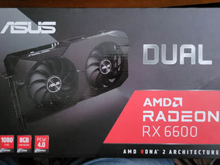 Новый ASUS Radeon RX 6600 8gb GDDR6