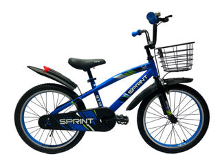 Bicicleta Sprint cu roți cu disc de 16 inchi (5-7 ani)