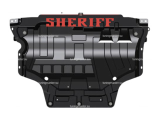 Metal Защита картера Sheriff и в будущем защита N 1 Auto scut Covorase auto Unidec Protectie motor. foto 2