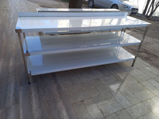 Mobilier din inox pentru bucatarii profesionale, prelucrare, procesare, preparare produse alimentare foto 8