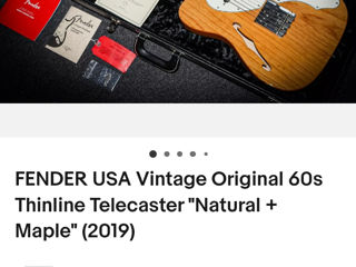 Fender Telecaster Thinline American Original 60!!! foto 5