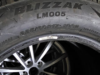 Bridgestone Blizzak 2 buc 225x60R17 foto 4