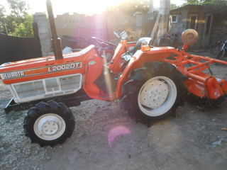 Vand Tractor Japonez Kubota L2002DT cu freza recent importat foto 5