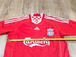 Liverpool Gerrard #8 Home  Soccer Jersey 2008/10   Adidas foto 6