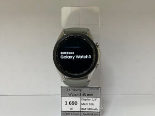 Samsung watch 3 45 mm- 1690 lei