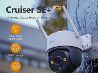 Camera video IMOU Cruiser SE Plus 3,6mm, PTZ, full color 3MP, 4MP, 5MP foto 3