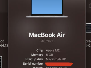 MacBook Air m2 512GB !!!Silver а чехле и защитной пленке foto 2