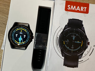 Smartwatch black aluminnium nou
