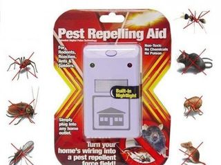 Aparat cu ultrasunete anti gandaci/soareci Pest Repelling Aid/aparat impotriva daunatorilor foto 1