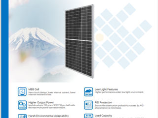 Солнечные панели panouri solare leapton solar 655 вт япония foto 3
