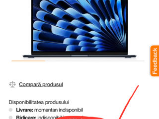 MacBook Air 15 M3 512GB Garanție  Orange 24 luni / NOU foto 4