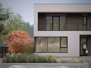 Codru,casa  nouă-390 mp,teren 6 ari  фото 5