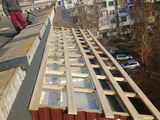 Ремонт крыша балкона из профнастила +утепление крыши пенопласто!!! 11187 foto 2