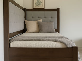 Paturi din lemn la comandă, cu sau fără spațiu de depozitare foto 5