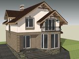 Casa cu 2 etaje + terasa, eficient termic, planimetrie functionala, 120 mp !!! foto 5