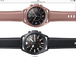 Samsung Galaxy Watch 3 R840 45mm цвет Black  новые запечатанные (sigilate) 240 euro  Samsung Galaxy foto 4