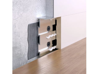 Concealed mounted aluminium plinth S1060 with no cover F1.S1060 foto 1