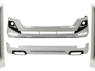 Pachet Exterior Complet compatibil cu Toyota Land Cruiser FJ150 (2014-2017) Modellista Design