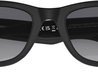 Ray-ban meta wayfarer matte black nou! ochelari inteligenti cu ai si multe alte functii! foto 4