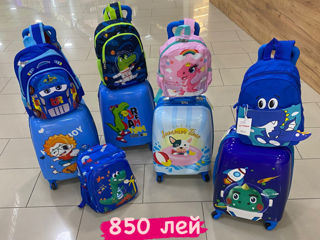 Огромный выбор детских чемоданчиков  на колесах и рюкзачков от фирмы Pigeon!! foto 11