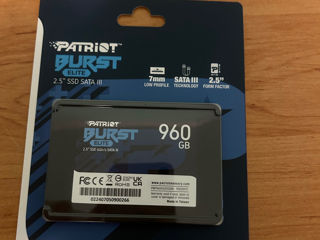 SSD 960GB Patriot Burst