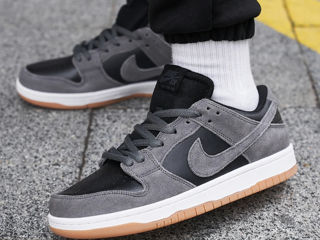 Nike SB Dunk Suede Grey/Black foto 6