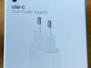 Apple USB-C 20W Power Adapter, Original, Nou, Sigilat.