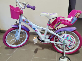 Bicicleta Barbie,pentru fetițe,3-5 ani foto 3