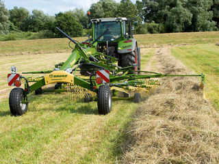 Krone Swadro TS620 greblă de adunat, cu livrare laterală, cu două rotoare foto 2