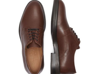 Selected homme derby shoes, 42, кожа, made in Portugal foto 5