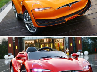 Электрический автомобиль (оранжевый , красный) foto 2