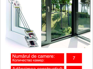 Энергоэффективные окна  rehau ecosol design 70 foto 4