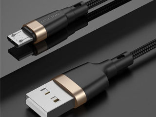 USB кабель для: Micro USB, Type-C, iPhone.