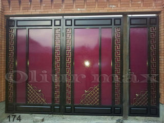 Porți , garduri , balustrade, copertine, gratii, uși metalice și alte confecții din fier. foto 7
