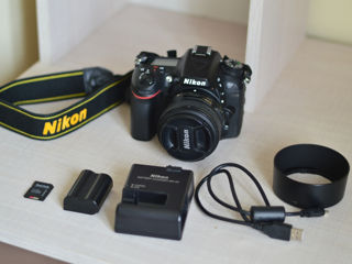 Vând Nikon d7100  + obiectiv 50mm f1.8 G
