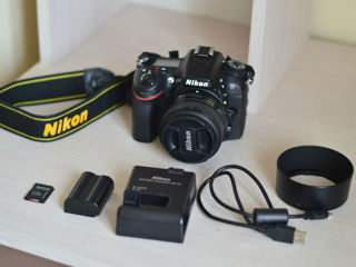 Vând Nikon d7100 (300 eur) + obiectiv 50mm f1.8 G (100 eur)