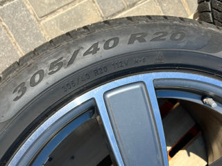 Диски и зимние шины на porsche cayenne 305/40 R20   275/45R20 foto 4