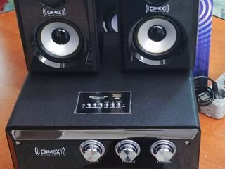 Новые акустические системы 2.1 (есть FM-tuner, USB-port)/ Sisteme acustice noi 2.1