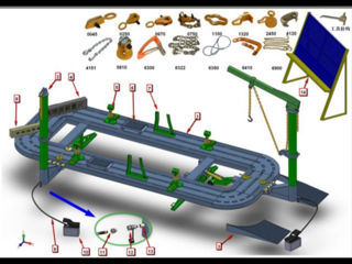 Stand îndreptarea caroserie / рихтовачныи стенд foto 2
